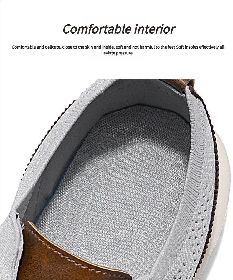 ðŸ”¥Last SaleðŸ”¥ Men's Hands Free Slip On Oxford Shoes